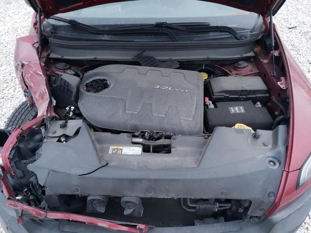 1C4PJMBS6EW202816 - 2014 JEEP CHEROKEE TRAILHAWK BURGUNDY photo 12