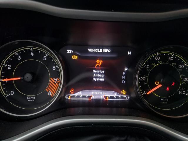 1C4PJMBS6EW202816 - 2014 JEEP CHEROKEE TRAILHAWK BURGUNDY photo 9