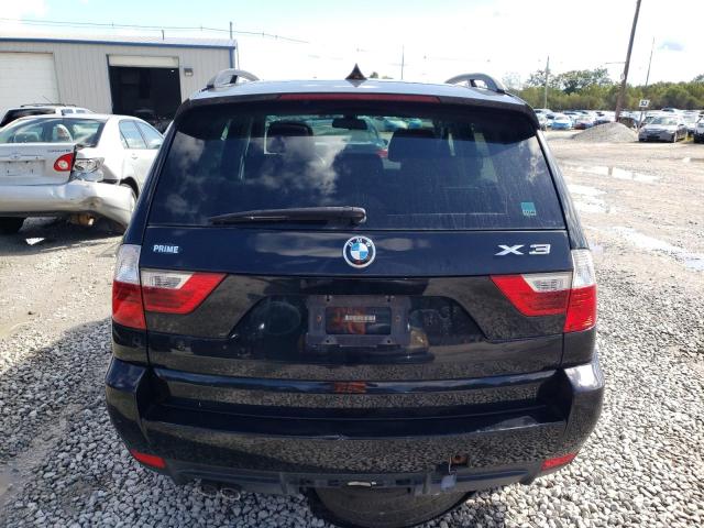 WBXPC93488WJ21959 - 2008 BMW X3 3.0SI BLACK photo 6