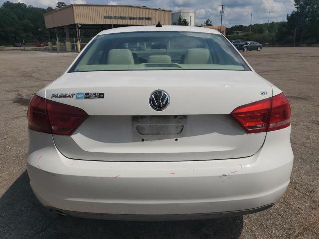 1VWBP7A33DC041066 - 2013 VOLKSWAGEN PASSAT SE Biały zdjęcie 6