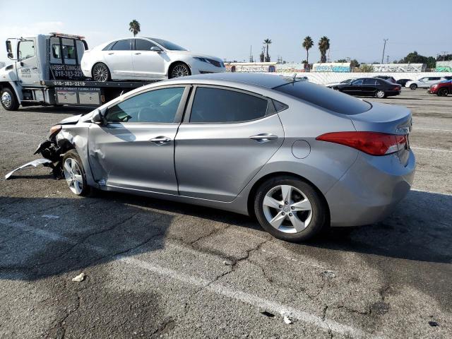 KMHDH4AE1DU902078 - 2013 HYUNDAI ELANTRA GLS SILVER photo 2