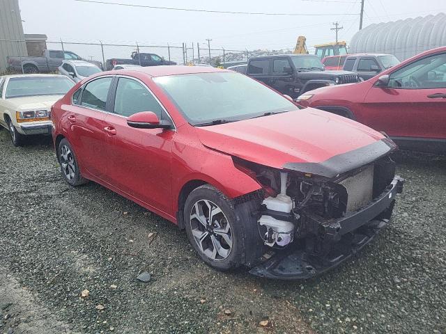 3KPF54ADXLE161133 - 2020 KIA FORTE EX RED photo 4