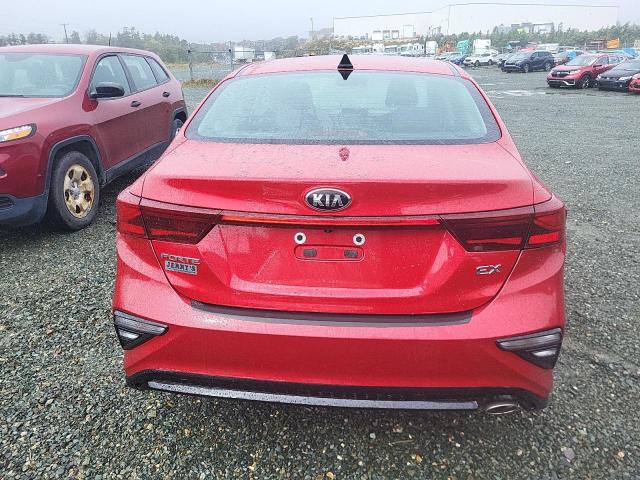 3KPF54ADXLE161133 - 2020 KIA FORTE EX RED photo 6