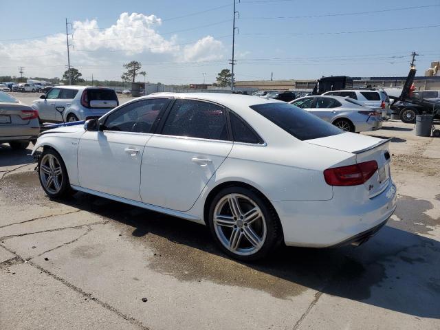 WAUBGAFLXDA084109 - 2013 AUDI S4 PREMIUM PLUS WHITE photo 2