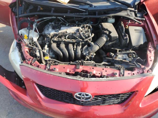 JTDBL40E099076362 - 2009 TOYOTA COROLLA BASE ბურგუნდია ფოტო 11