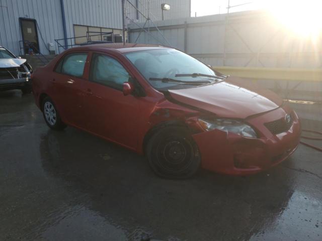 JTDBL40E099076362 - 2009 TOYOTA COROLLA BASE ბურგუნდია ფოტო 4