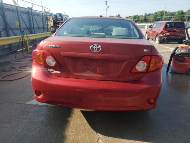 JTDBL40E099076362 - 2009 TOYOTA COROLLA BASE ბურგუნდია ფოტო 6