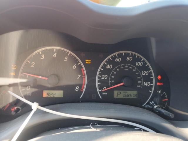 JTDBL40E099076362 - 2009 TOYOTA COROLLA BASE ბურგუნდია ფოტო 9