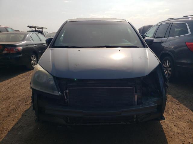 5FNRL38489B410535 - 2009 HONDA ODYSSEY EX BLUE photo 5