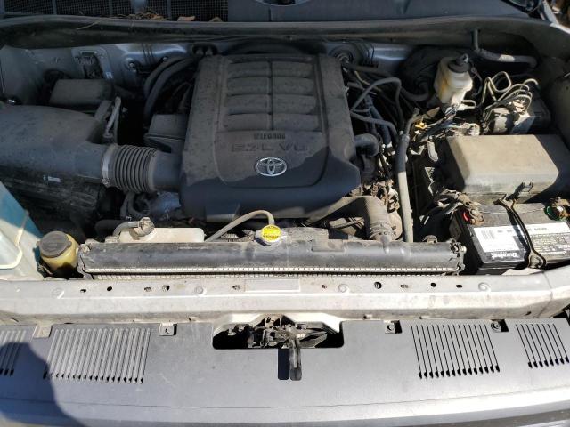 5TFUW5F14FX488916 - 2015 TOYOTA TUNDRA DOUBLE CAB SR/SR5 SILVER photo 11