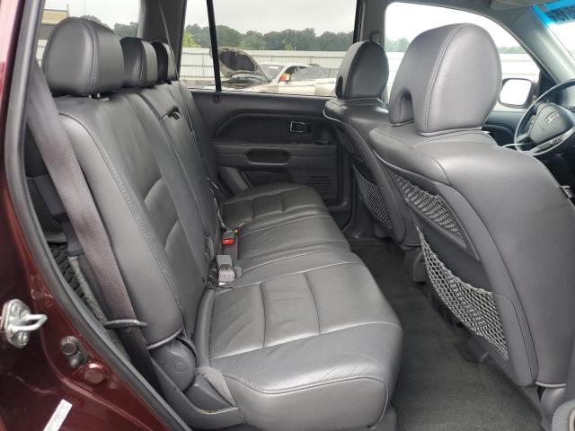 5FNYF18708B051973 - 2008 HONDA PILOT EXL BURGUNDY photo 11