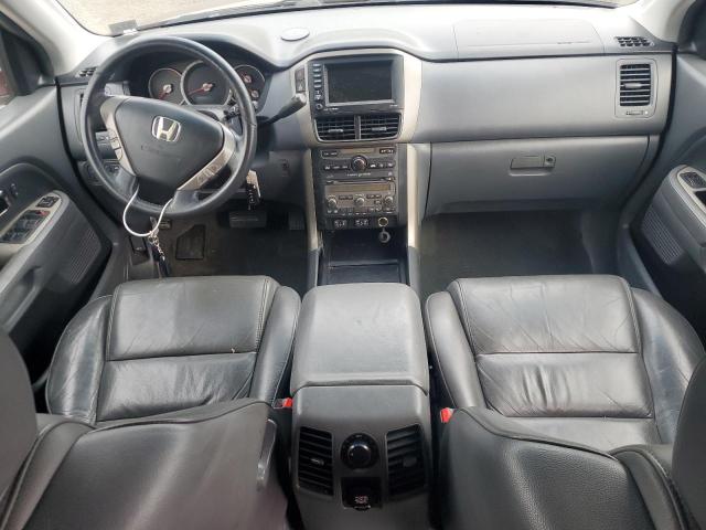 5FNYF18708B051973 - 2008 HONDA PILOT EXL BURGUNDY photo 8