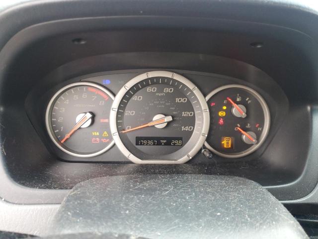 5FNYF18708B051973 - 2008 HONDA PILOT EXL BURGUNDY photo 9