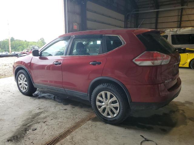 KNMAT2MV3GP619013 - 2016 NISSAN ROGUE S RED photo 2