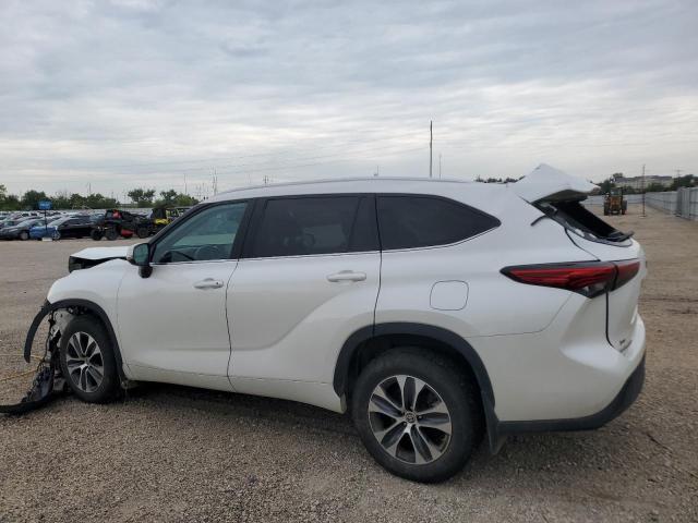 5TDGZRBHXLS521353 - 2020 TOYOTA HIGHLANDER XLE Ақ фото 2