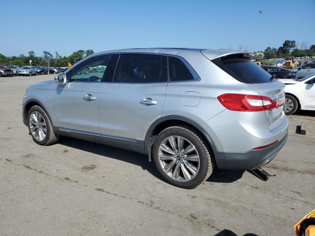 2LMTJ8LP3GBL60468 - 2016 LINCOLN MKX RESERVE SILVER photo 2