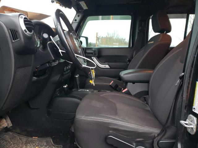 1C4HJWEG5DL595411 - 2013 JEEP WRANGLER U SAHARA BLACK photo 7