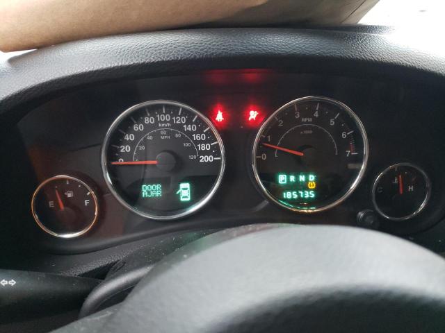 1C4HJWEG5DL595411 - 2013 JEEP WRANGLER U SAHARA BLACK photo 9