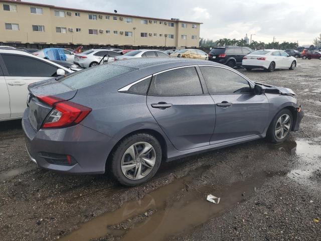 2HGFC2F67LH562469 - 2020 HONDA CIVIC LX CHARCOAL photo 3