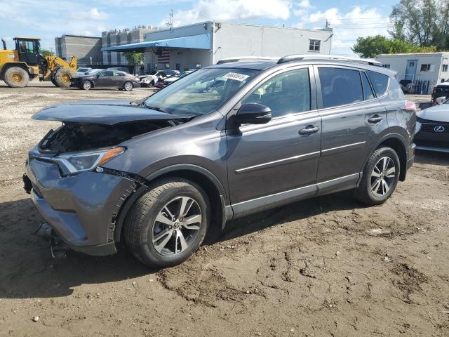 JTMRFREV9JJ235944 - 2018 TOYOTA RAV4 ADVENTURE GRAY photo 1