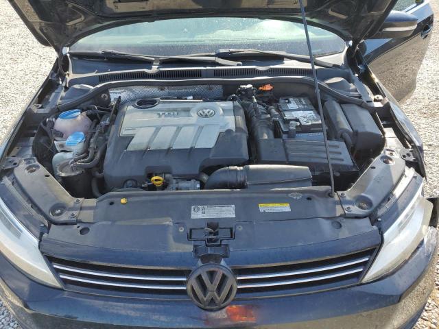 3VWLL7AJ6EM378796 - 2014 VOLKSWAGEN JETTA TDI BLACK photo 11