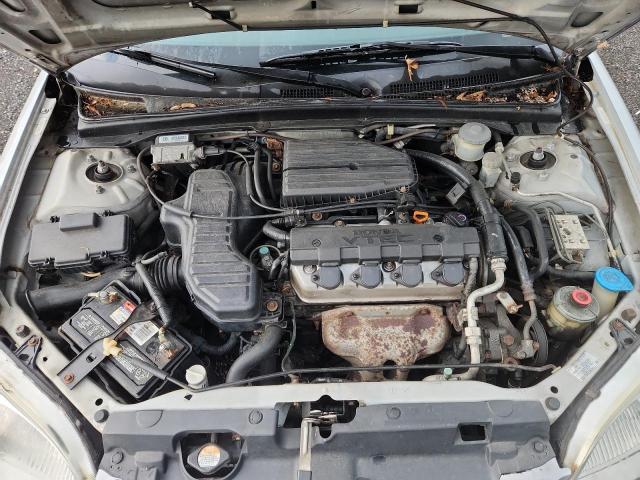 1HGEM219X1L023077 - 2001 HONDA CIVIC SI Արծաթագույն լուսանկար 11