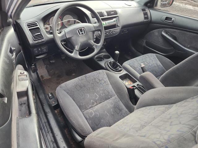 1HGEM219X1L023077 - 2001 HONDA CIVIC SI Արծաթագույն լուսանկար 8