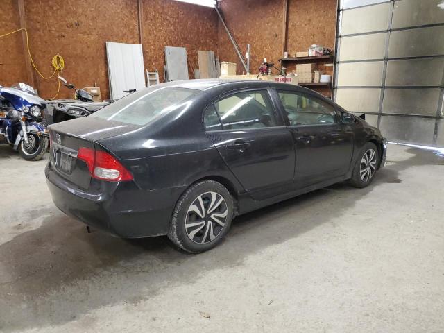 2HGFA1F56BH504861 - 2011 HONDA CIVIC LX BLACK photo 3