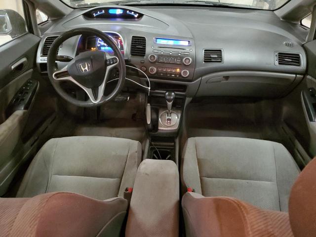 2HGFA1F56BH504861 - 2011 HONDA CIVIC LX BLACK photo 8