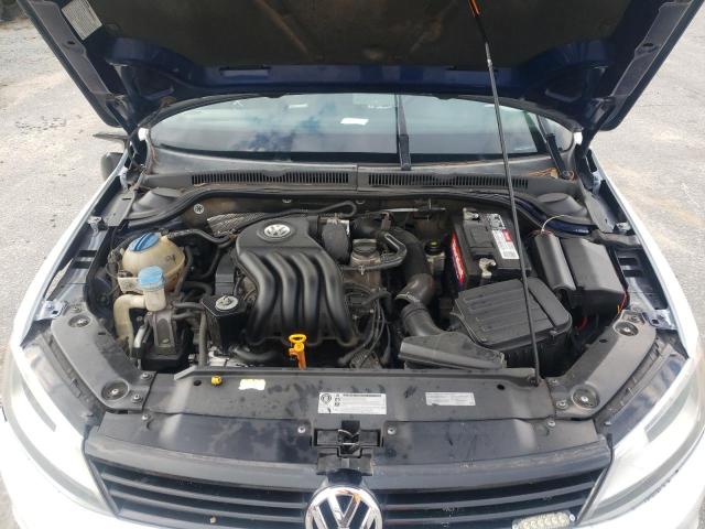 3VW2K7AJ1EM432648 - 2014 VOLKSWAGEN JETTA BASE WHITE photo 11