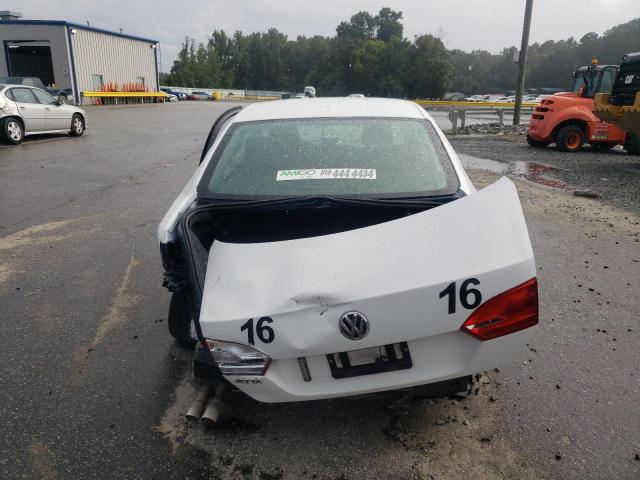 3VW2K7AJ1EM432648 - 2014 VOLKSWAGEN JETTA BASE WHITE photo 6