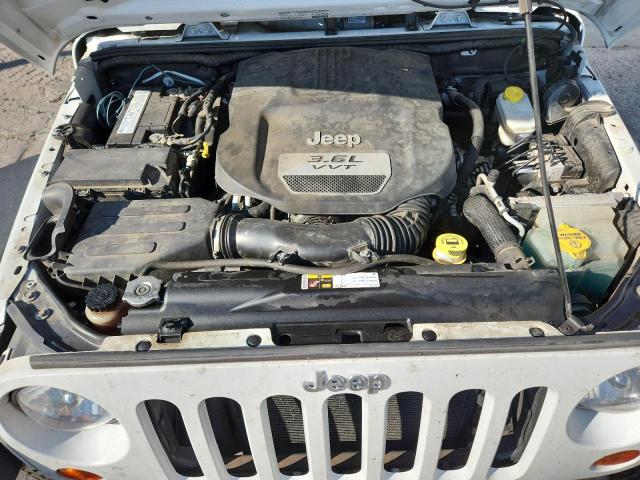 1C4AJWAG0DL692541 - 2013 JEEP WRANGLER SPORT WHITE photo 12