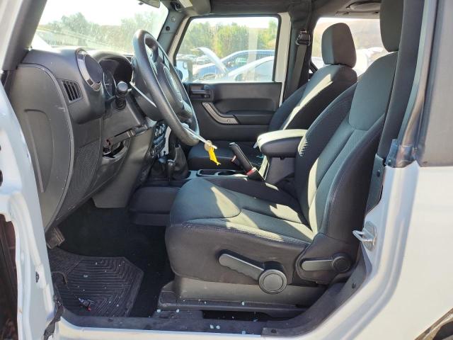 1C4AJWAG0DL692541 - 2013 JEEP WRANGLER SPORT WHITE photo 7