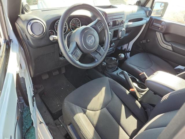 1C4AJWAG0DL692541 - 2013 JEEP WRANGLER SPORT WHITE photo 8