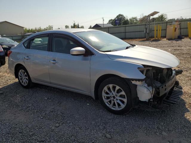 3N1AB7AP3KY245275 - 2019 NISSAN SENTRA S SILVER photo 4