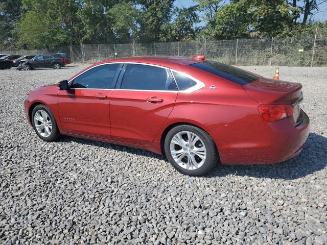 2G1115SL8F9293725 - 2015 CHEVROLET IMPALA LT RED photo 2