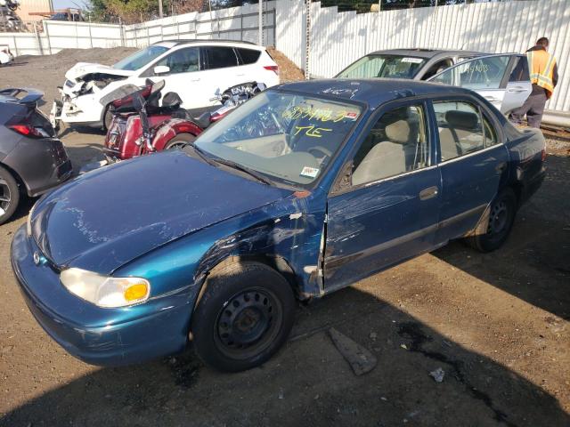 1Y1SK5280YZ422131 - 2000 CHEVROLET GEO PRIZM BASE BLUE photo 1