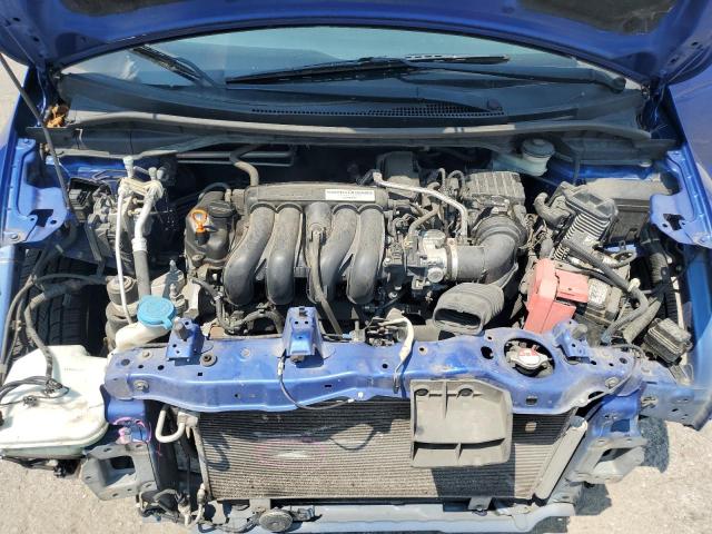 JHMGK5H52GX017582 - 2016 HONDA FIT LX BLUE photo 11