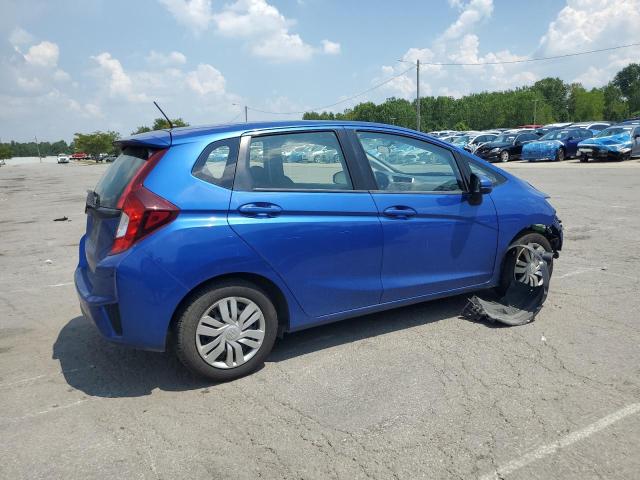 JHMGK5H52GX017582 - 2016 HONDA FIT LX BLUE photo 3