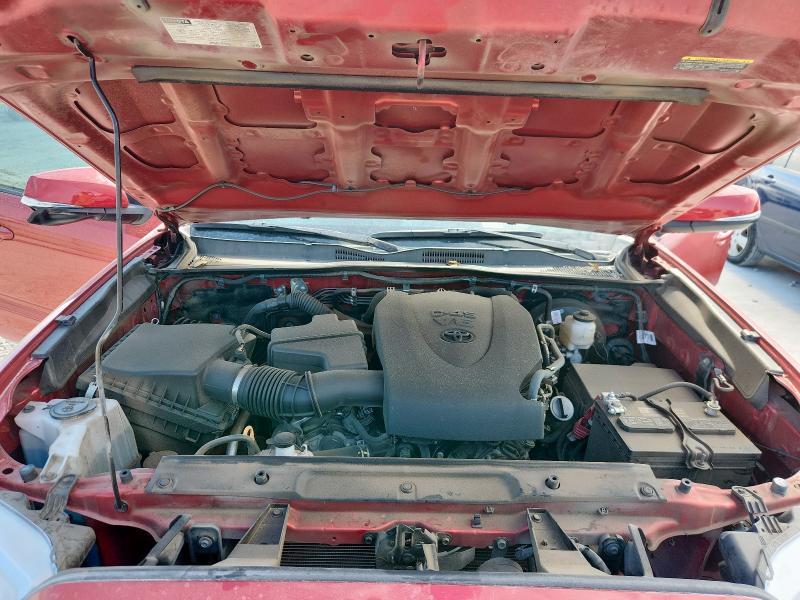 3TYCZ5AN0PT168999 - 2023 TOYOTA TACOMA DOUBLE CAB წითელი ფოტო 11