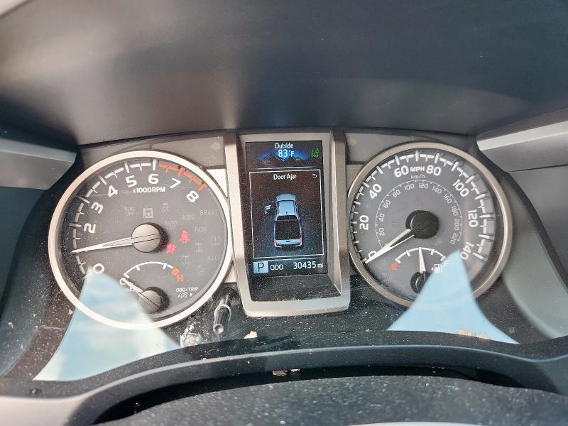 3TYCZ5AN0PT168999 - 2023 TOYOTA TACOMA DOUBLE CAB წითელი ფოტო 9