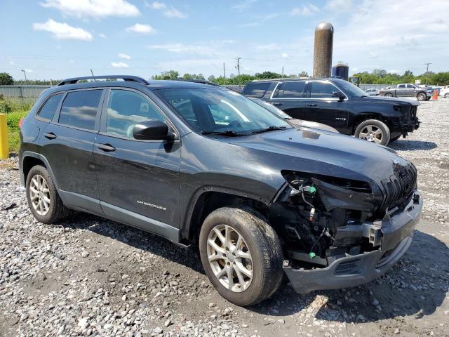 1C4PJLAB3GW207471 - 2016 JEEP CHEROKEE SPORT BLACK photo 4