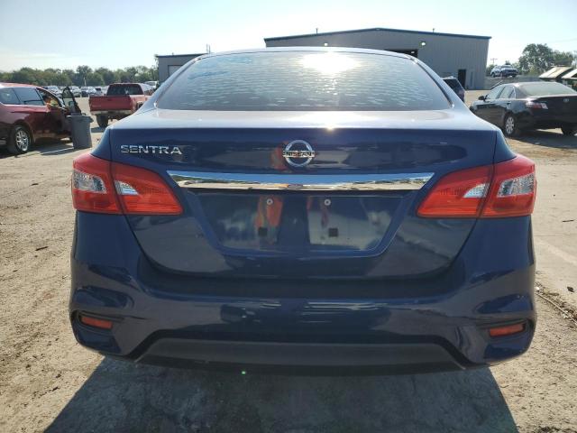3N1AB7AP5JY320492 - 2018 NISSAN SENTRA S 蓝色 照片 6