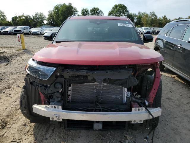 1FM5K8HC1LGB10771 - 2020 FORD EXPLORER PLATINUM RED photo 5