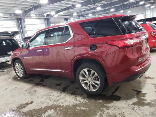 1GNEVNKW4MJ137715 - 2021 CHEVROLET TRAVERSE HIGH COUNTRY MAROON photo 2