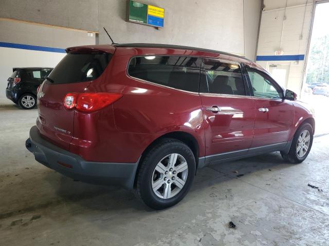 1GNKVJED0BJ192777 - 2011 CHEVROLET TRAVERSE LT BURGUNDY photo 3