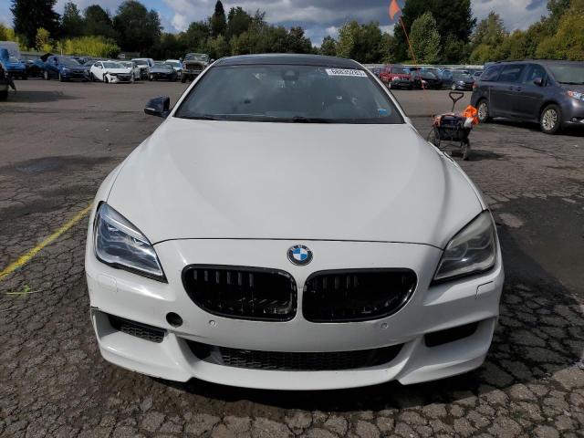 WBA6D6C55GG387619 - 2016 BMW 650 XI GRAN COUPE WHITE photo 5