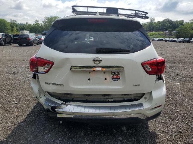 5N1DR2AM7LC642590 - 2020 NISSAN PATHFINDER S WHITE photo 6