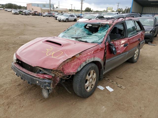 4S3BG6856W6615116 - 1998 SUBARU LEGACY 30TH ANNIVERSARY OUTBACK RED photo 1