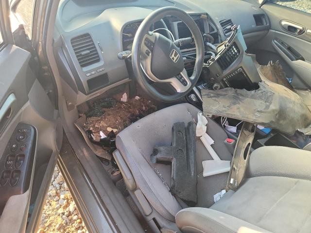 2HGFA16878H515399 - 2008 HONDA CIVIC EX GRAY photo 8